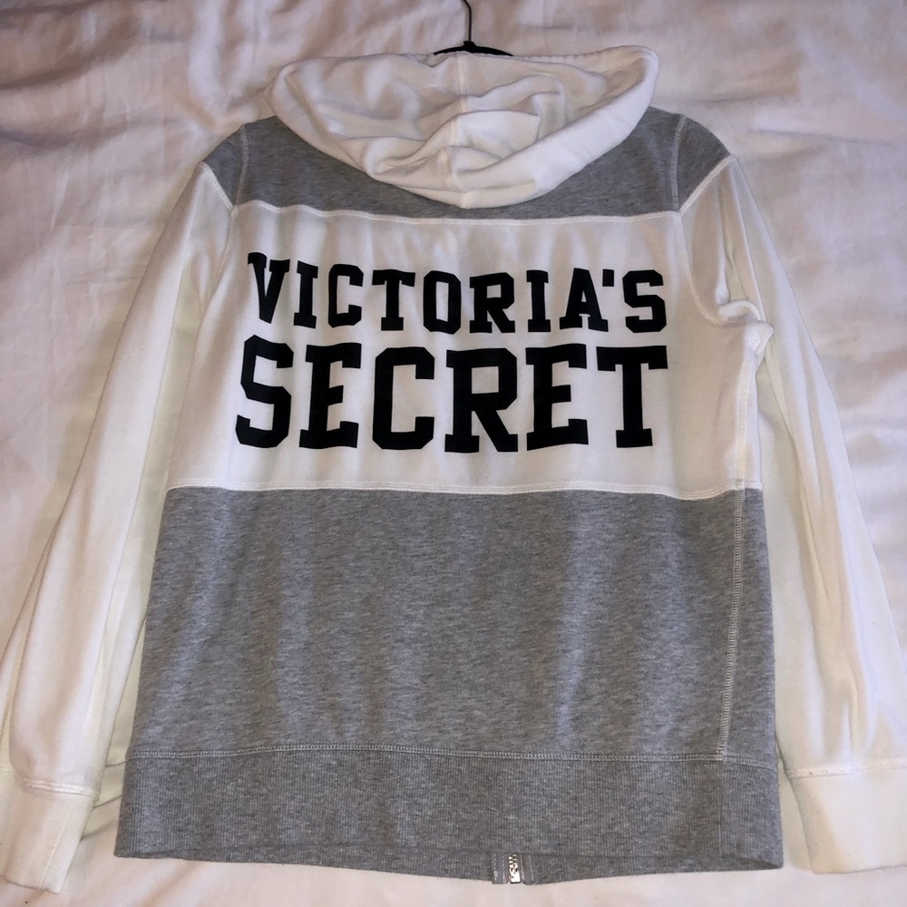 Victoria’s Secret cotton hoodie.